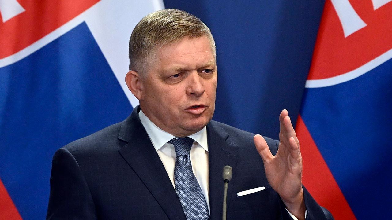 Premier Słowacji Robert Fico